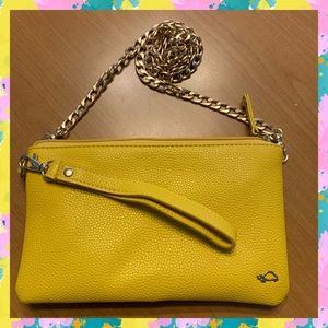 Italian Yellow Clutch.